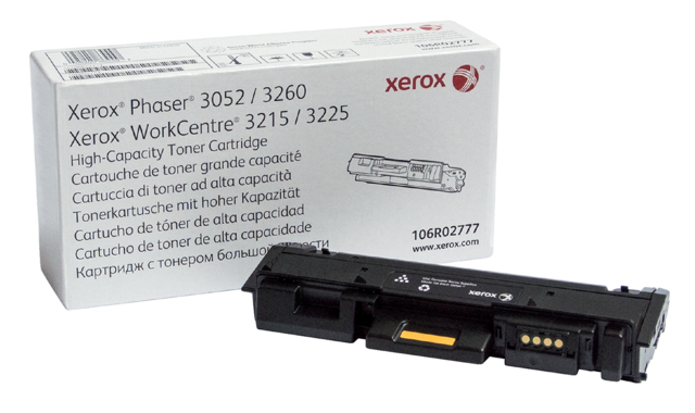 Tonercartridge Xerox 106R02777 zwart