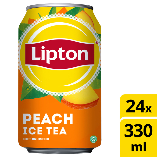 Frisdrank Lipton Ice Tea peach blik 330ml