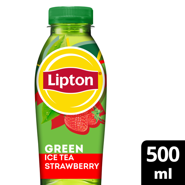 Lipton Ice tea Green Strawberry PET 500ml