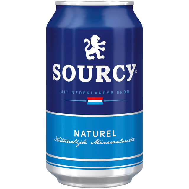 Eau minérale Sourcy canette 330ml