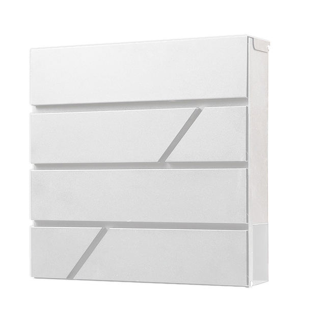 Boîte aux lettres murale BRASQ PB200 Deluxe blanc