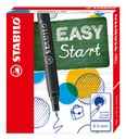 Rollerpenvulling STABILO Easyoriginal fijn blauw doosje à 20 stuks