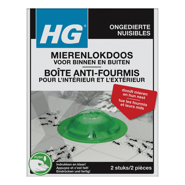 Boîte anti-fourmis HG 2 pièces NL/BE