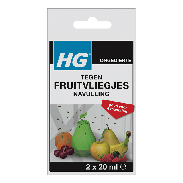 Piège à moucherons fruits HG HGX recharge 2x 20ml