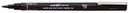 Fineliner Uni-ball Pin beitelpunt 2mm zwart