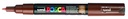 Marqueur peinture Posca PC1MC Extra Fin marron