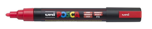 Marqueur peinture Posca PC5M Medium rouge fluo