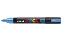 Marqueur peinture Posca PC5M Medium bleu métal