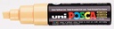 Paintmarker Uni POSCA PC8K breed schuin zalmroze