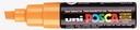 Paintmarker Uni POSCA PC8K breed schuin oranje