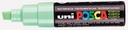 Paintmarker Uni POSCA PC8K breed schuin lichtgroen