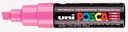 Marqueur peinture Posca PC8K Large biseau rose