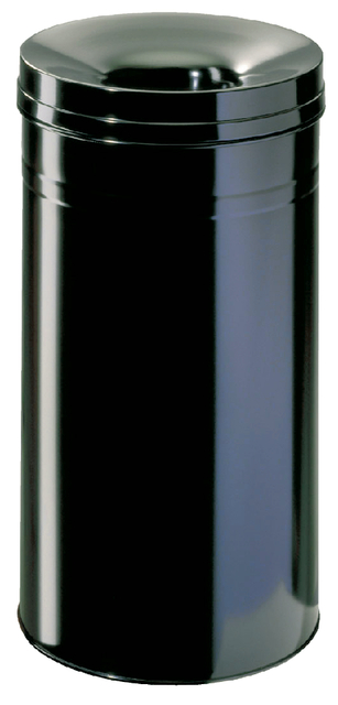 Papierbak met vlamdover Durable 3327-01 60 liter zwart