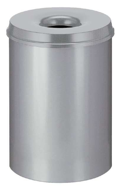 Corbeille à papier Vepa Bins anti-feu 30L 33,5cm gris