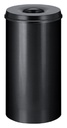 Papierbak met vlamdover Vepabins 50 liter 335mm zwart