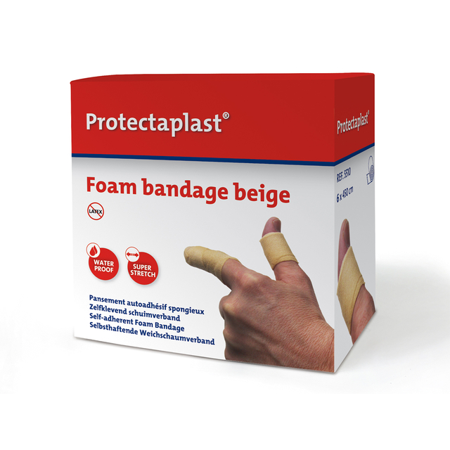 Foamverband Protectaplast beige 6cmx4,5m