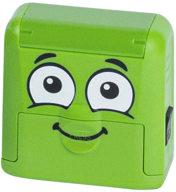 Textielstempel Colop Marky personaliseerbaar groen