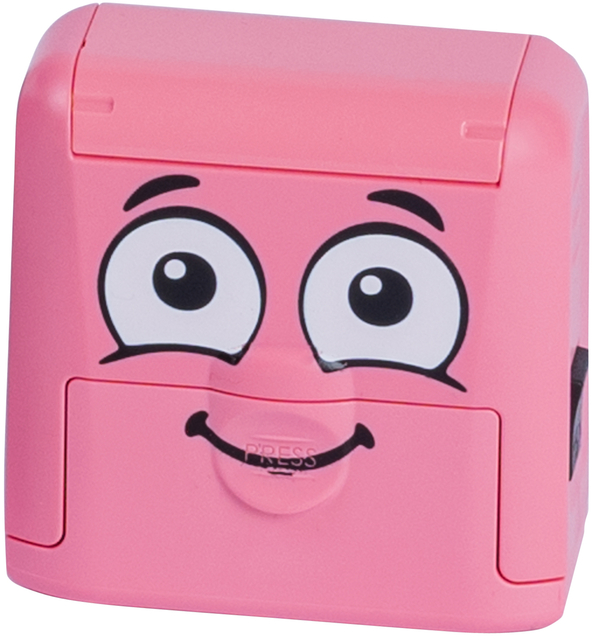 Tampon textile Colop Marky personnalisable rose