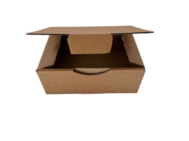 Boîte postale IEZZY 330x250x80mm cannelure B marron
