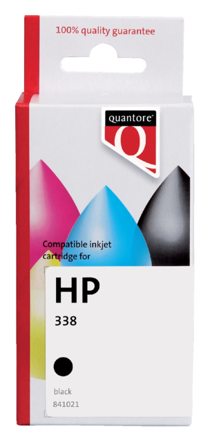 Inktcartridge Quantore alternatief tbv HP C8765EE 338 zwart