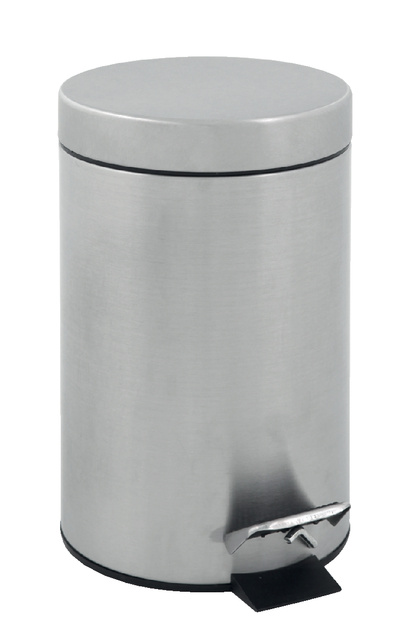 Pedaalemmer V-part 3 liter mat rvs