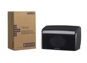 Distributeur papier toilette Aquarius Duo 7191 pour petit rouleau noir