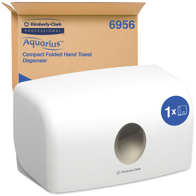 Distributeur essuie-mains Aquarius 6956 pour pli-I Mini blanc