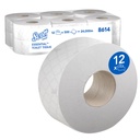 Toiletpapier Scott Essential jumbo 2-laags 200m wit 8614