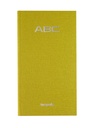 Carnet d'adresses Brepols Notaphone Nature lime