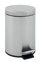 Poubelle à pédale V-part 5L inox mat