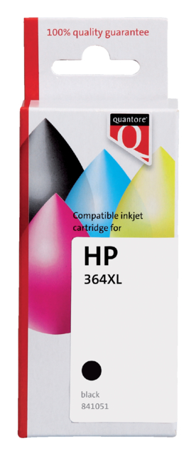 Cartouche d’encre Quantore alternative pour HP CB684EE 364XL noir