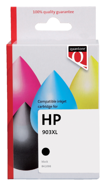 Inktcartridge Quantore alternatief tbv HP T6M15AE 903XL zwart HC