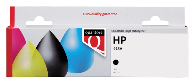 Inktcartridge Quantore alternatief tbv HP L0R95AE 913A zwart