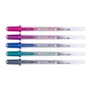 Stylo gel Sakura Gelly Roll Gold Shadow set 5 couleurs