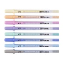 Gelschrijver Sakura Gelly Roll Moonlight 10 pastel set à 8 kleuren