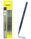 Recharge stylo gel Online MagiXX Medium bleu blister 3 pièces