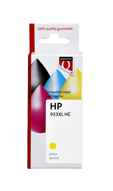 Inktcartridge Quantore alternatief tbv HP CN056AE 933XL geel