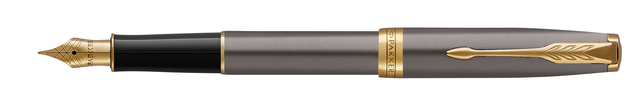 Stylo plume Parker Sonnet Collection Grey GT Medium