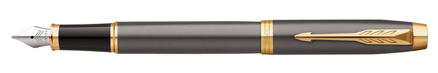 Stylo plume Parker IM Collection Grey GT Medium