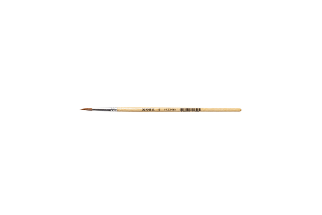Pinceaux Qrea poil synthétique n° 5 largeur 3,5mm