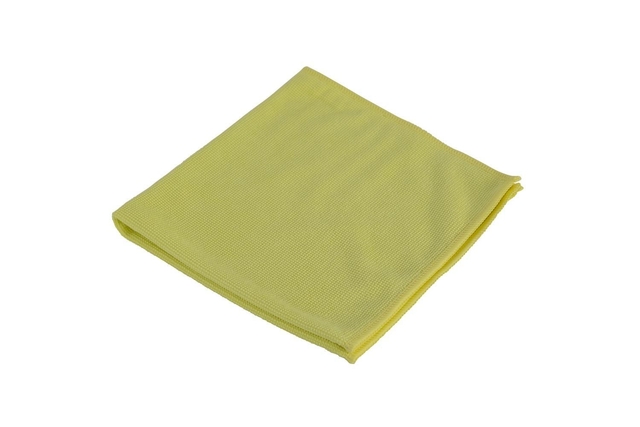 Chiffon microfibre Cleaninq Prof 40x40cm jaune 10 pièces