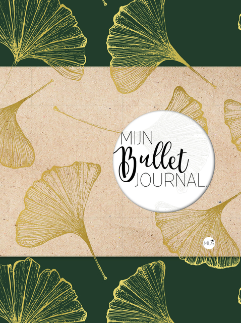 Mijn Bullet Journal ginkgo biloba dots 240 pagina's