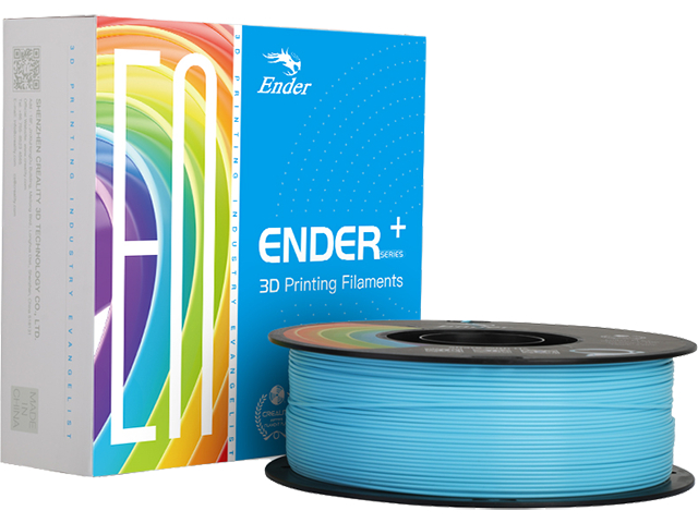 Filament 3D Creality PLA+ 1.75mm bleu 1kg