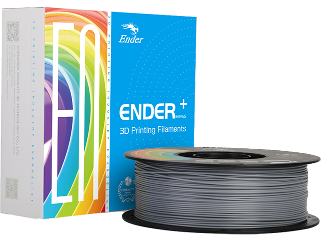 3D Filament Creality PLA+ 1.75mm grijs 1kg