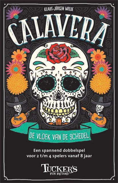 Jeu de dés Calavera De Vloek van de schedel