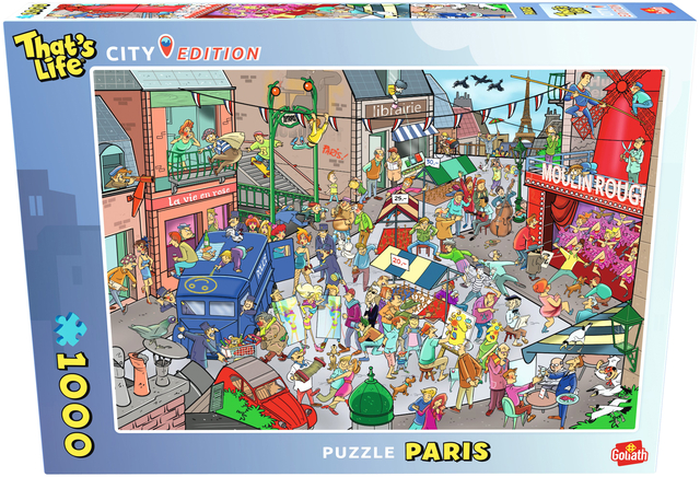 Puzzel That's Life City Paris 1000 stukjes