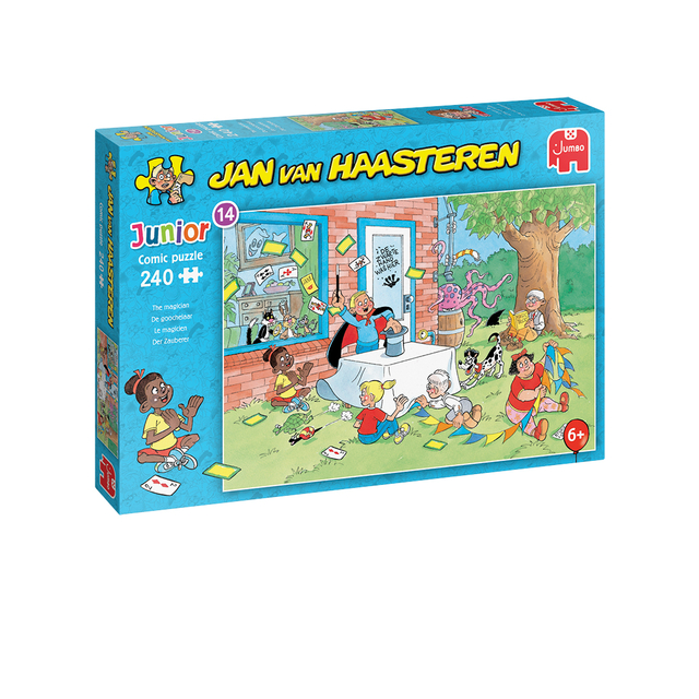 Puzzel Jan van Haasteren Junior 14 De Goochelaar 240 stukjes