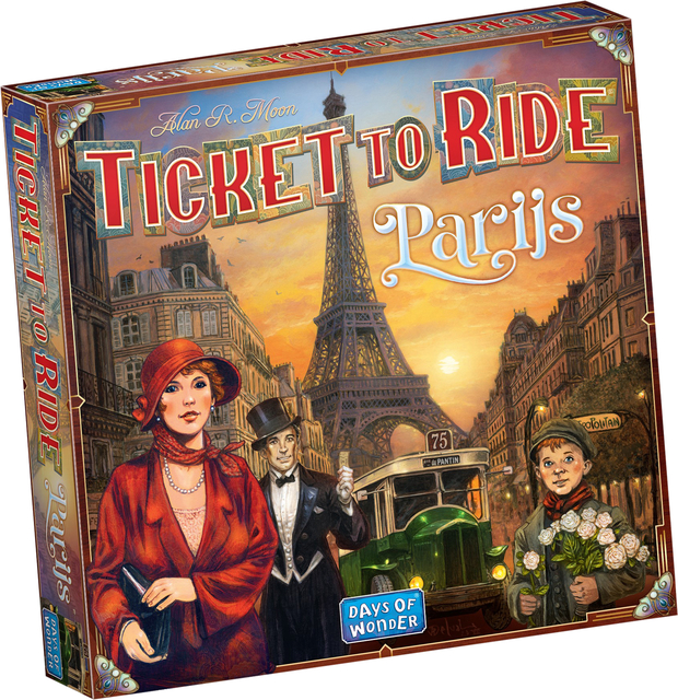 Jeu Ticket to Ride Parijs