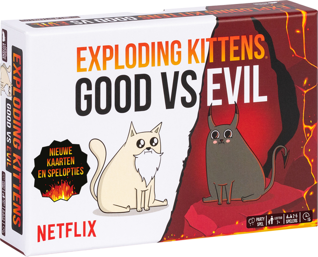 Jeu Exploding Kittens Good vs Evil