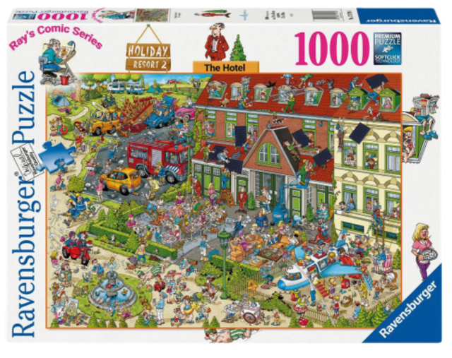 Puzzel Ray Comics Holiday resort 2 The hotel 1000 stukjes